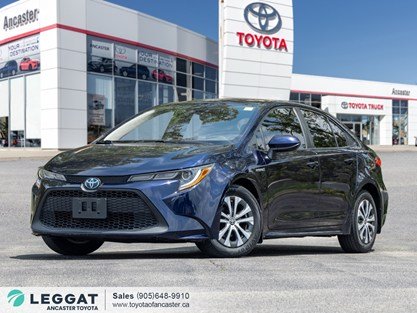 2020 Toyota Corolla Hybrid Hybrid CVT