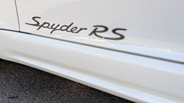 2025 Porsche 718 Spyder RS Roadster
