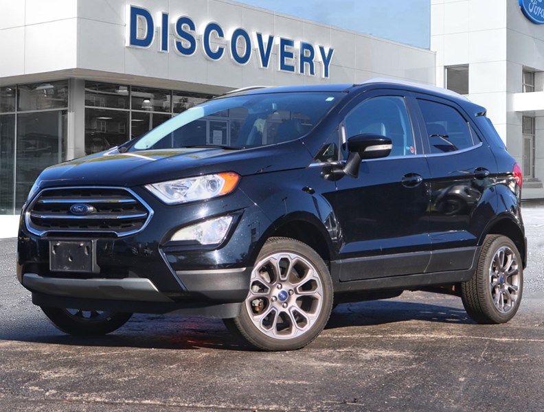 2019 Ford Ecosport Titanium | 4WD | Nav | Roof | Leather | B&O