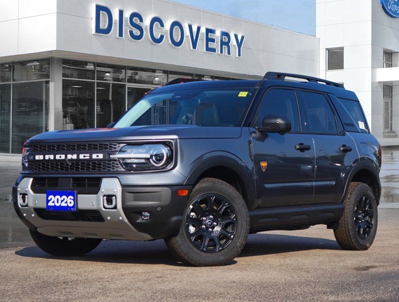 2026 Ford Bronco Sport Badlands | 4X4 | 2.0L | Tech | Roof | Crgo Mgmnt