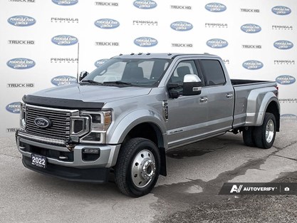 2022 FORD F-450 PLATINUM 4WD CREW CAB 8' BOX
