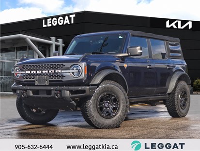 2021 Ford Bronco Badlands 4 Door Advanced 4X4