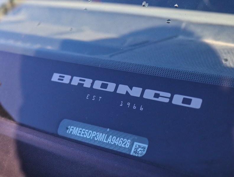 2021 Ford Bronco Badlands 4 Door Advanced 4X4