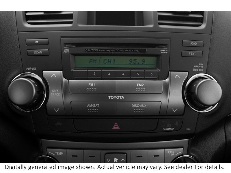 2008 Toyota Highlander 4WD 4Dr Sport Interior Shot 2