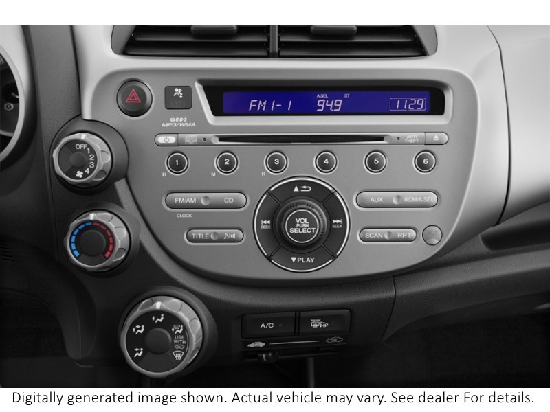 2009 Honda Fit 5Dr Hb Auto Dx-A Interior Shot 2