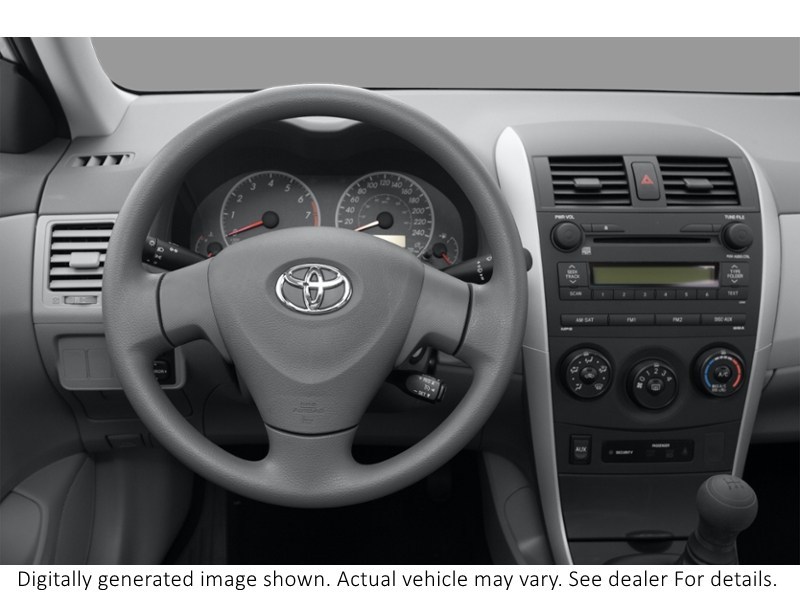2009 Toyota Corolla 4Dr Sdn Auto Ce Interior Shot 3