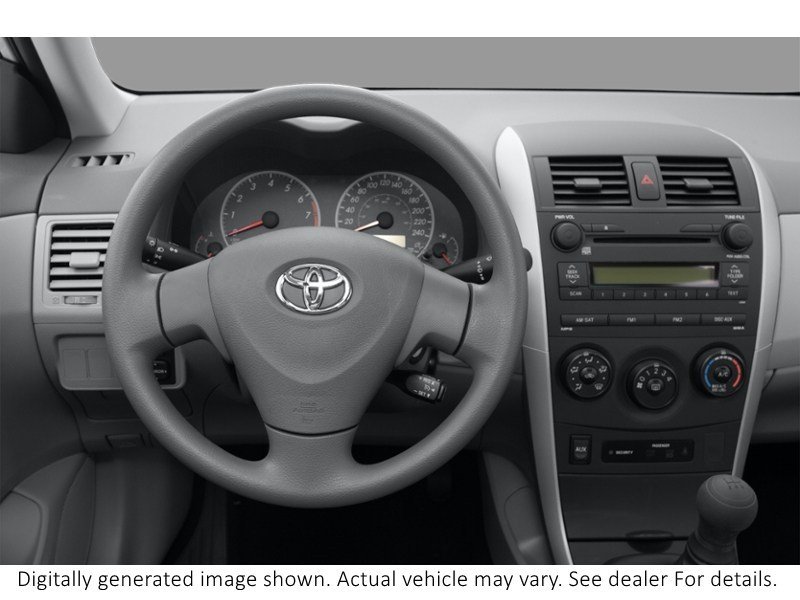 2009 Toyota Corolla 4Dr Sdn Auto Ce Interior Shot 3