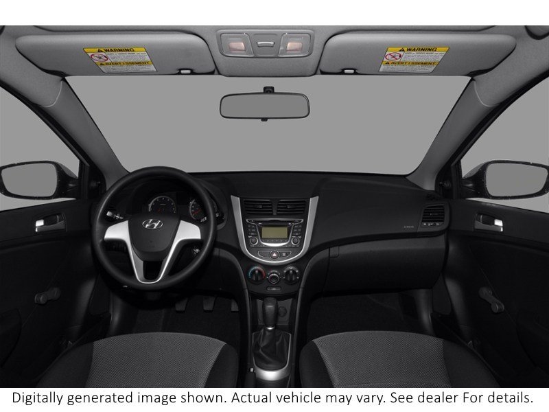 2012 Hyundai Accent 5Dr Hb Auto Gl Interior Shot 7
