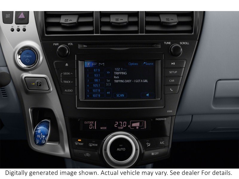 2012 Toyota Prius V 5Dr Hb Interior Shot 2
