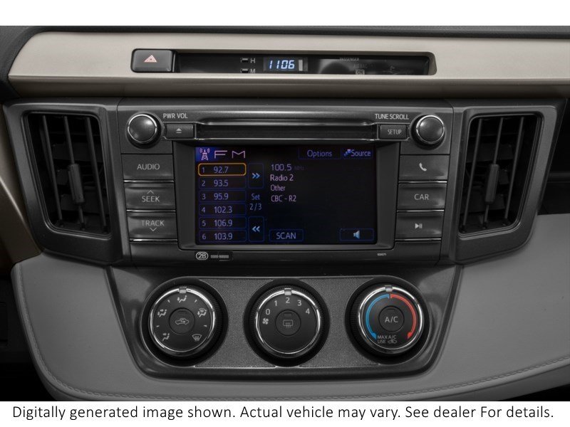 2015 Toyota Rav4 AWD 4Dr LE Interior Shot 2