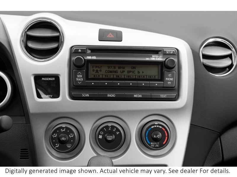 2014 Toyota Matrix 4Dr Wgn Man FWD Interior Shot 2