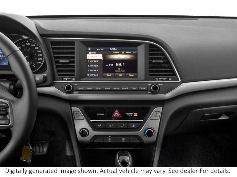 2017 Hyundai Elantra 4Dr Sdn Auto Gls Interior Shot 2