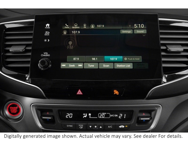 2022 Honda Pilot Ex-L Navi AWD Interior Shot 2