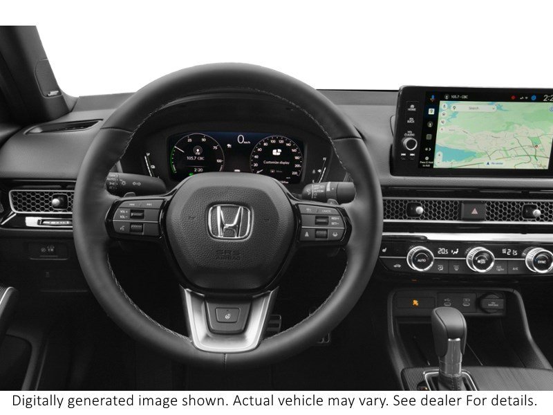 2026 Honda Civic Sedan Hybrid Sport Touring Ecvt Interior Shot 3