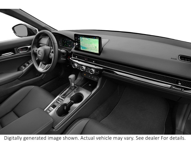 2026 Honda Civic Sedan Hybrid Sport Touring Ecvt Interior Shot 1