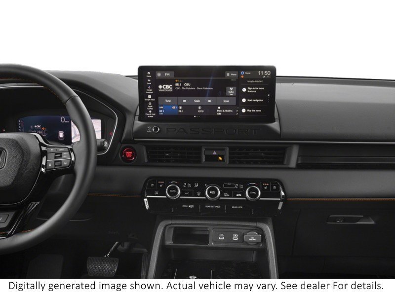 2026 Honda Passport Trailsport Touring AWD Interior Shot 2