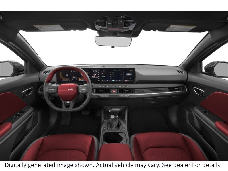 2026 Kia K4 Gt-Line Turbo FWD W/Red Interior Interior Shot 6