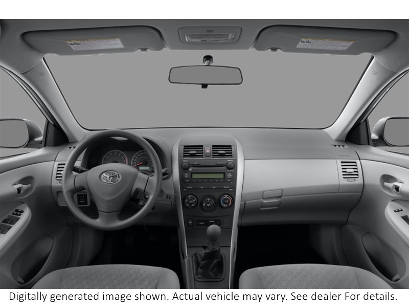 2010 Toyota Corolla 4Dr Sdn Man Ce Interior Shot 7