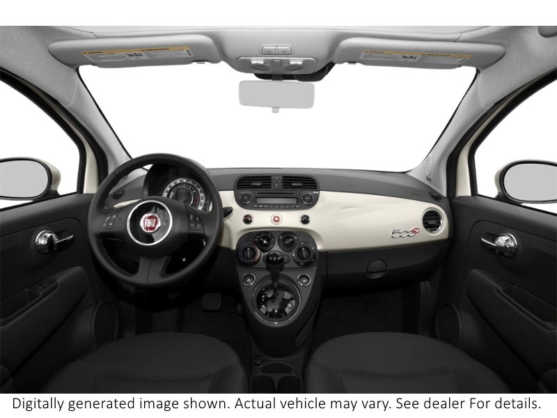2014 Fiat 500C 2Dr Conv Pop Interior Shot 6