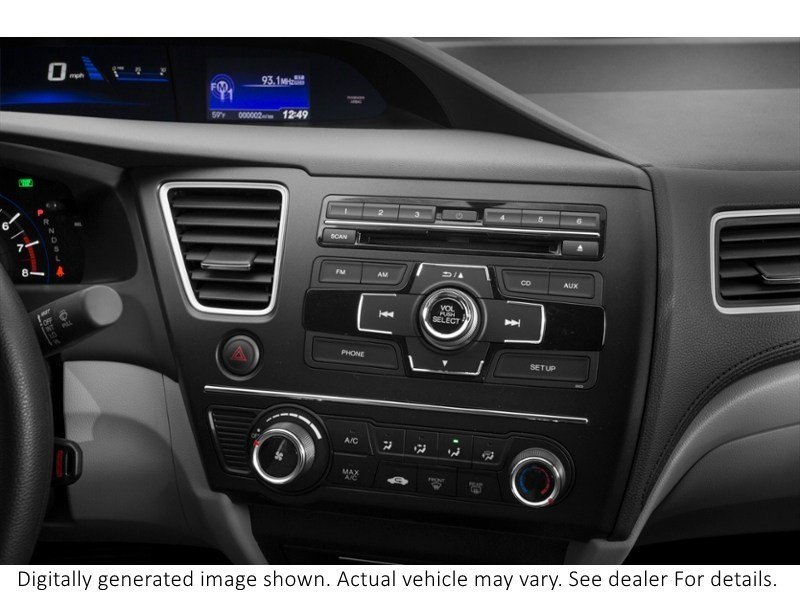 2015 Honda Civic Sedan 4Dr Auto LX Interior Shot 2