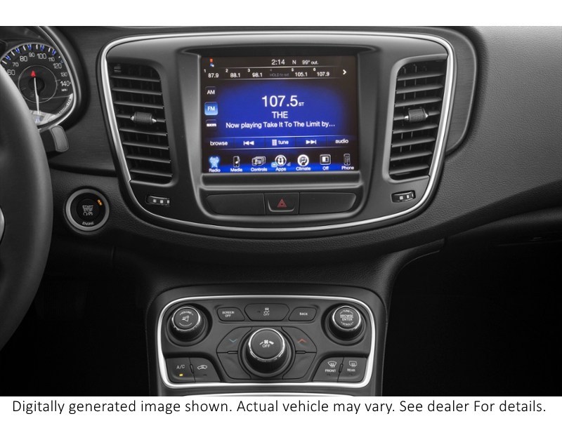 2015 Chrysler 200 4Dr Sdn Limited FWD Interior Shot 2