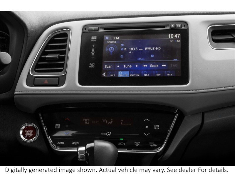 2016 Honda Hr-V 4WD 4Dr CVT Ex-L W/Navi Interior Shot 2
