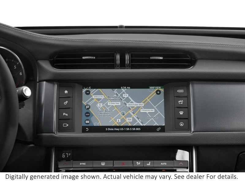 2016 Jaguar Xf 4Dr Sdn R-Sport Interior Shot 8