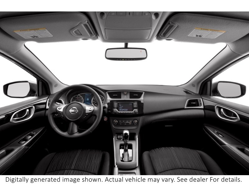 2017 Nissan Sentra 4Dr Sdn CVT S Interior Shot 6