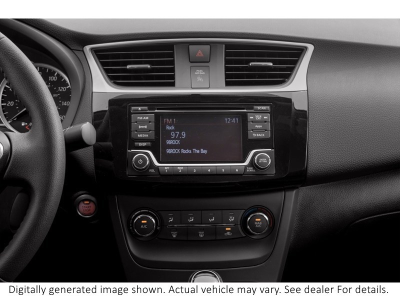 2017 Nissan Sentra 4Dr Sdn CVT S Interior Shot 2