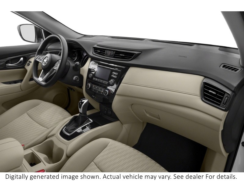 2019 Nissan Rogue AWD S Interior Shot 1