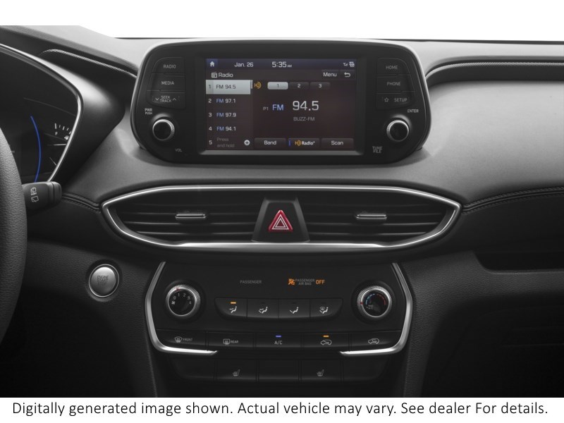 2019 Hyundai Santa Fe 2.4L Essential AWD W/Safety Package Interior Shot 2