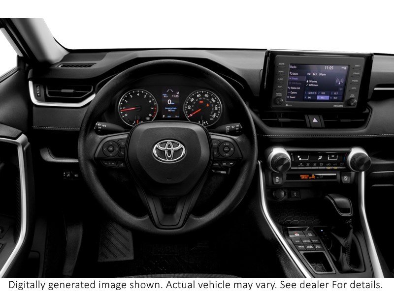 2022 Toyota Rav4 LE AWD Interior Shot 3