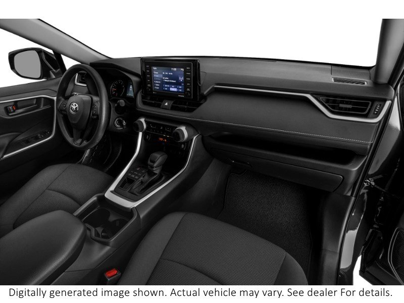 2022 Toyota Rav4 LE AWD Interior Shot 1