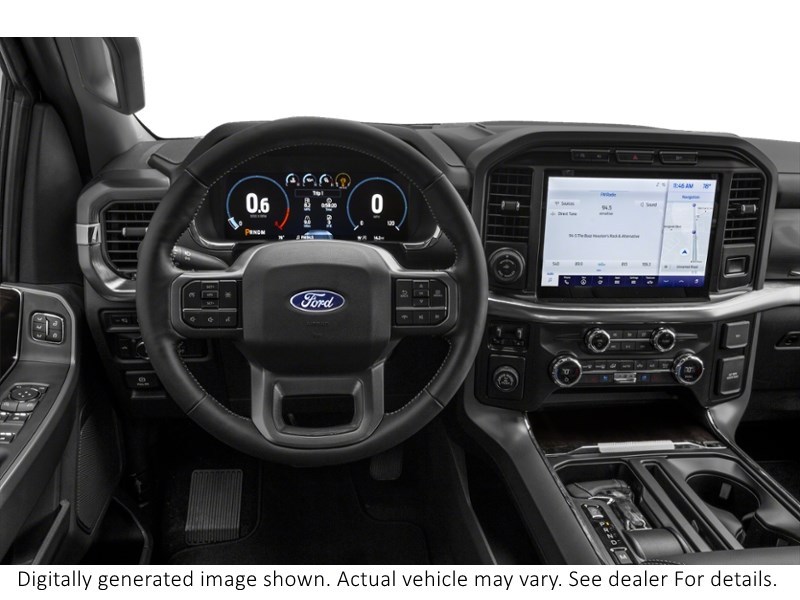 2022 Ford F-150 Lariat 4WD Supercrew 5.5' Box Interior Shot 3