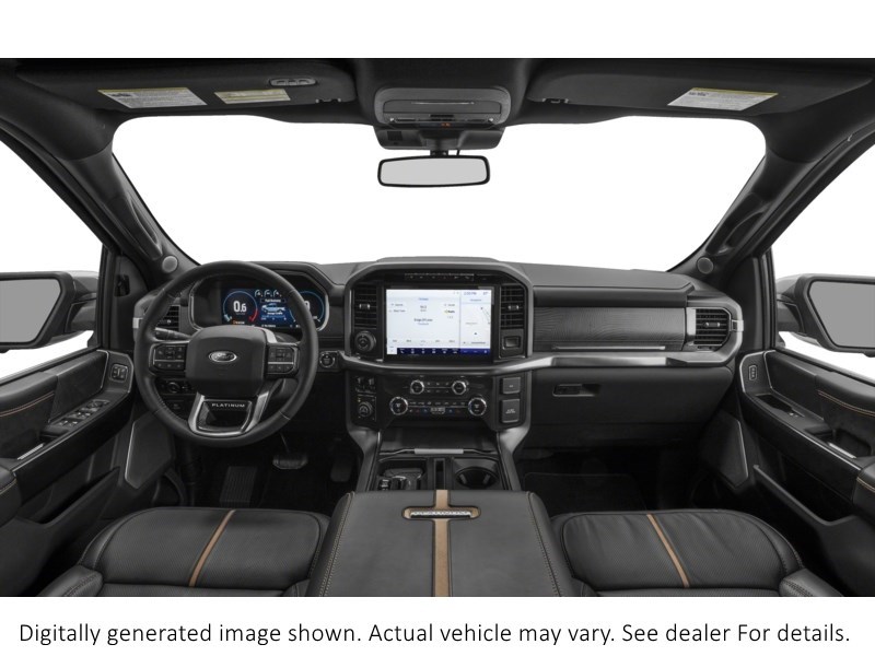2023 Ford F-150 Platinum 4WD Supercrew 5.5' Box Interior Shot 6