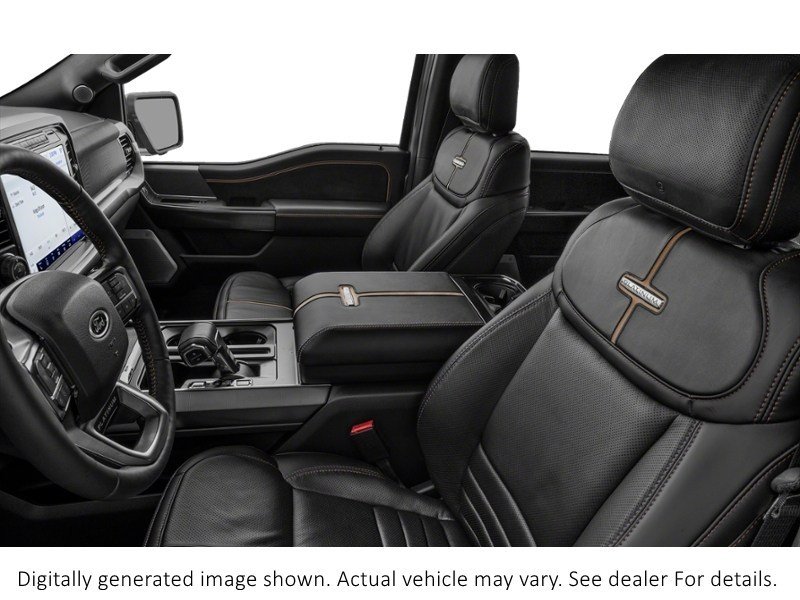 2023 Ford F-150 Platinum 4WD Supercrew 5.5' Box Interior Shot 4