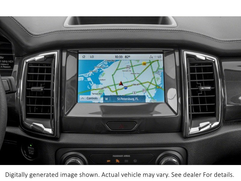 2022 Ford Ranger Lariat 4WD Supercrew 5' Box Interior Shot 8