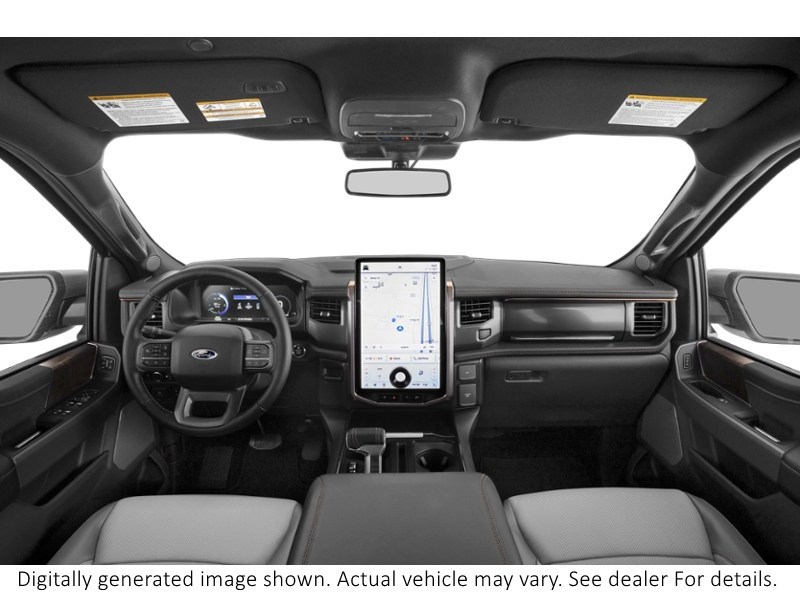 2022 Ford F-150 Lightning Lariat 4WD Supercrew 5.5' Box Interior Shot 6