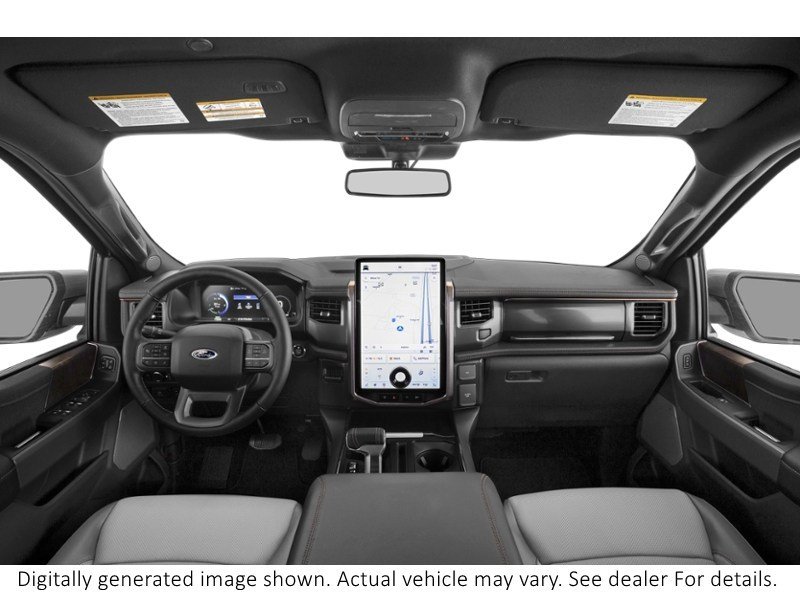 2022 Ford F-150 Lightning Lariat 4WD Supercrew 5.5' Box Interior Shot 6