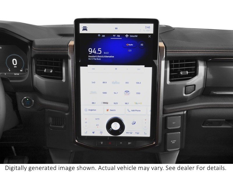 2022 Ford F-150 Lightning Lariat 4WD Supercrew 5.5' Box Interior Shot 2