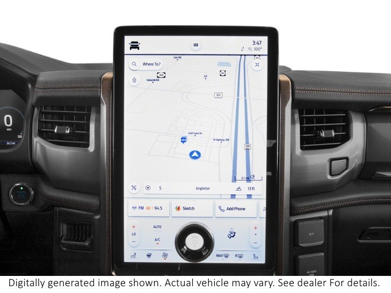 2022 Ford F-150 Lightning Lariat 4WD Supercrew 5.5' Box Interior Shot 8