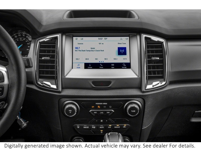 2022 Ford Ranger XLT 4WD Supercrew 5' Box Interior Shot 2