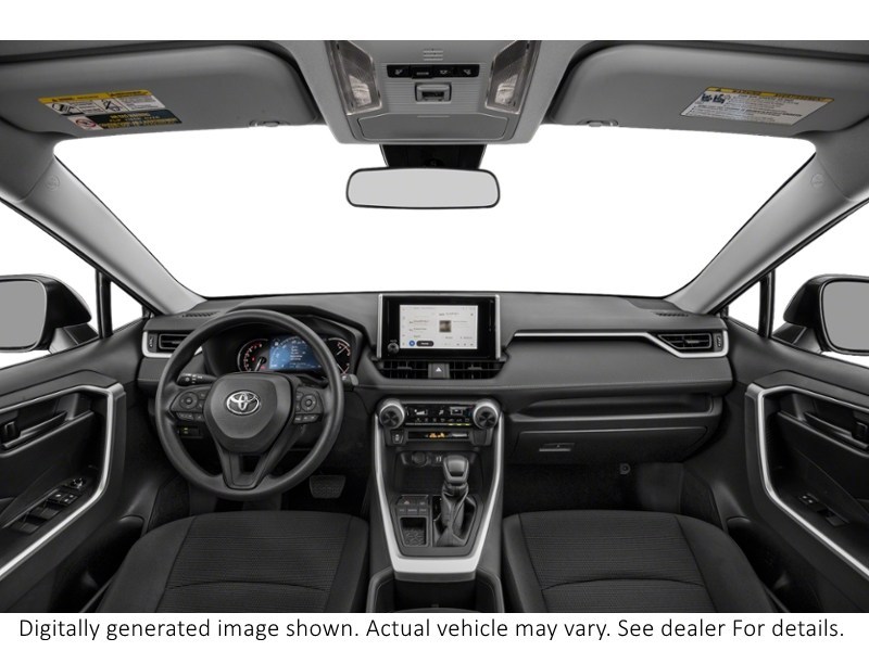 2025 Toyota Rav4 LE AWD Interior Shot 6