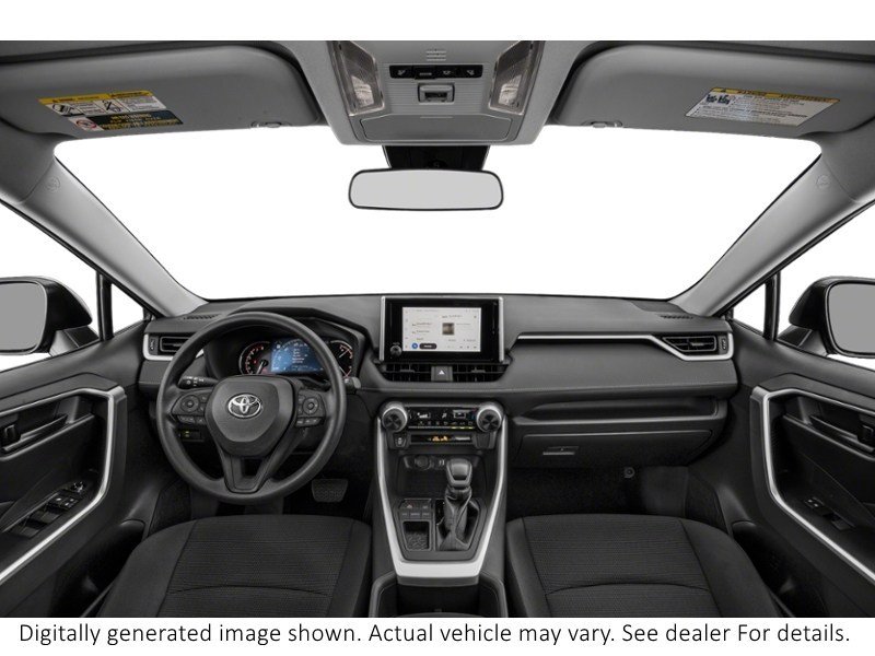 2025 Toyota Rav4 LE AWD Interior Shot 6