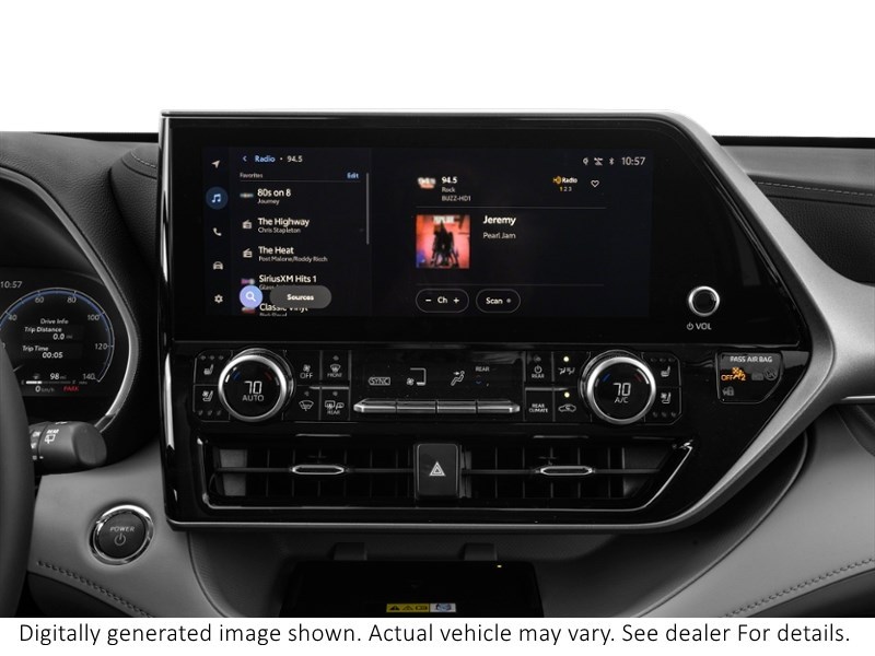 2024 Toyota Highlander Hybrid Hybrid Platinum AWD Interior Shot 2