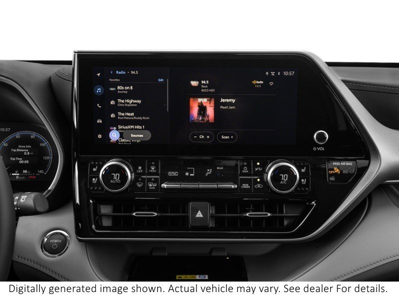 2024 Toyota Highlander Hybrid Hybrid Platinum AWD Interior Shot 2