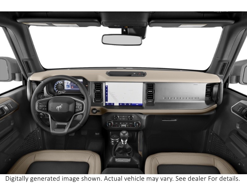 2024 Ford Bronco Big Bend 2 Door 4X4 Interior Shot 6