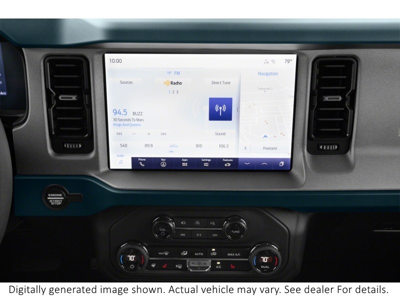 2024 Ford Bronco Outer Banks | 4X4 | 2.7L | High/Lux Pkg | Hard Top Interior Shot 2