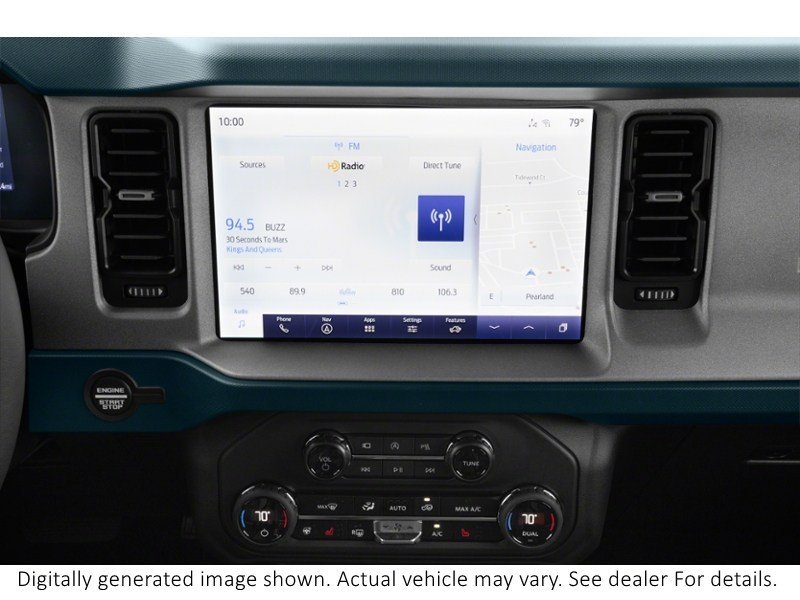 2024 Ford Bronco Outer Banks | 4X4 | 2.7L | High/Lux Pkg | Hard Top Interior Shot 2