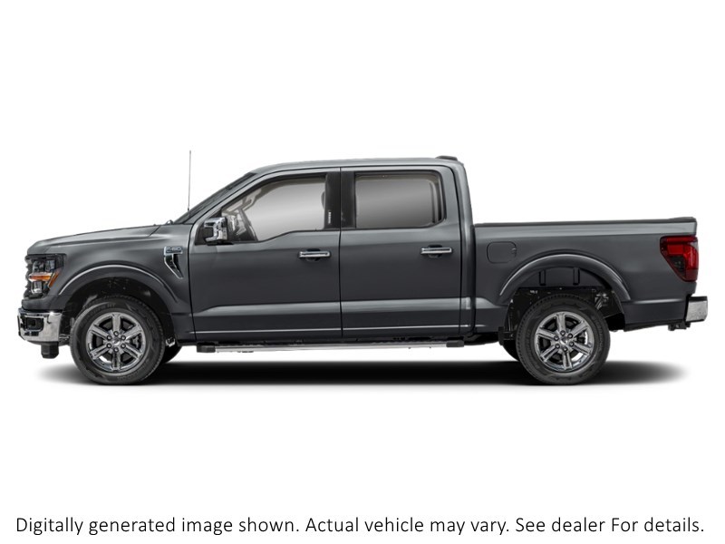 2024 Ford F-150 XLT | 4X4 | 3.5L | 302A | Blk Pk Pls | Fx4 Exterior Shot 6